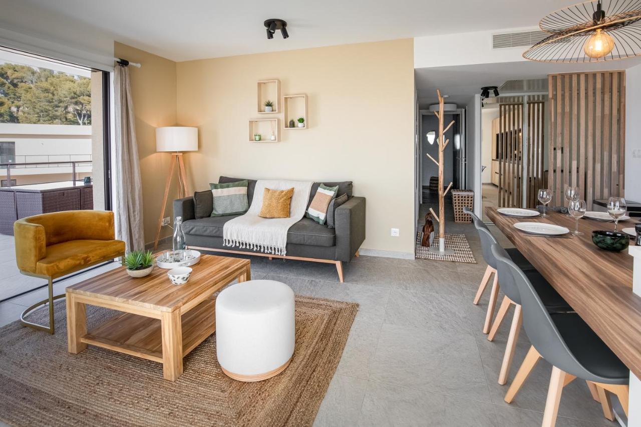 Superbe appartement bord de mer Saint-Mandrier-sur-Mer Buitenkant foto